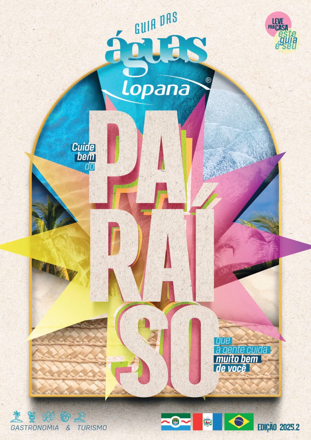 Imagem do cardápio do bar de praia Lopana