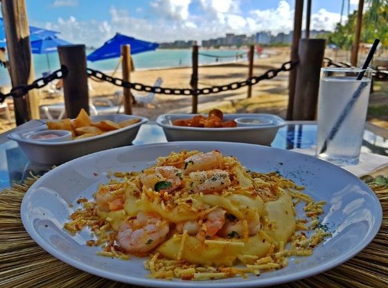 Lopana: alta gastronomia  beira-mar de Macei